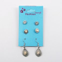 Fashion Jewelry 3-Pair Earring Set (#2515)