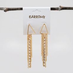 Fashion Jewelry Accessories Chain Tassel Earrings (#2521)