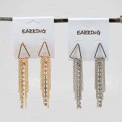 Fashion Jewelry Accessories Chain Tassel Earrings (#2521)