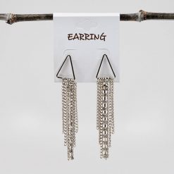 Fashion Jewelry Accessories Chain Tassel Earrings (#2521)