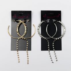 Fashion Jewelry Dangle Hoop Earrings (#2523) Accessories