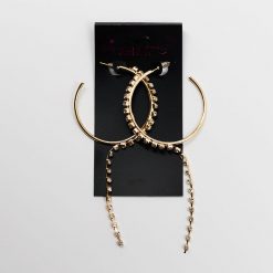 Fashion Jewelry Dangle Hoop Earrings (#2523) Accessories