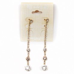 Accessory Dangling Rhinestone Earrings (#2540) Accessories