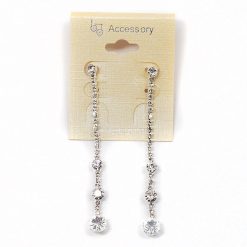 Accessory Dangling Rhinestone Earrings (#2540) Accessories