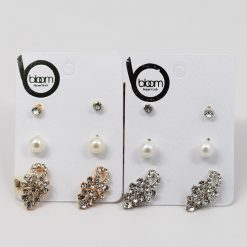 Bloom New York 3-Pair Earring Set (#2541)