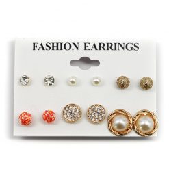 Always Mei Fashion Earrings 6-Pair Assortment (#2556) Accessories