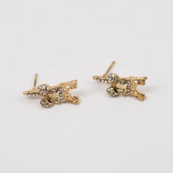 Always Mei Eiffel Tower And Bow Earrings (#2508) Accessories