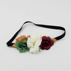 Always Mei Hair Large Roses With Elastic Headband