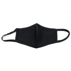 JC Sales Skin Care Cotton Fabric Face Mask Reusable - Black