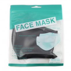 JC Sales Skin Care Cotton Fabric Face Mask Reusable - Black