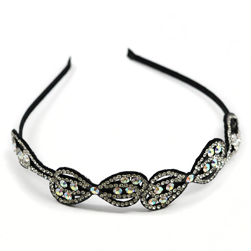 Our Always Mei Rhinestone Headband Bow Design Hair Is Breathable
