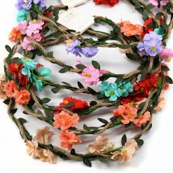 Always Mei Crown Wreath Flowers On Vine (Set Of 6 Colors)
