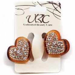 UBC Heart-Shaped Hair Clips