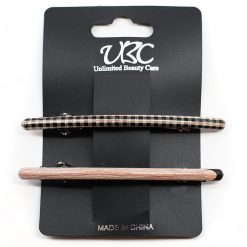 UBC Long Skinny Barrettes - Scotch