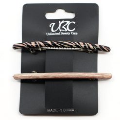 UBC Long Skinny Barrettes - Tiger Pattern Everything For $1