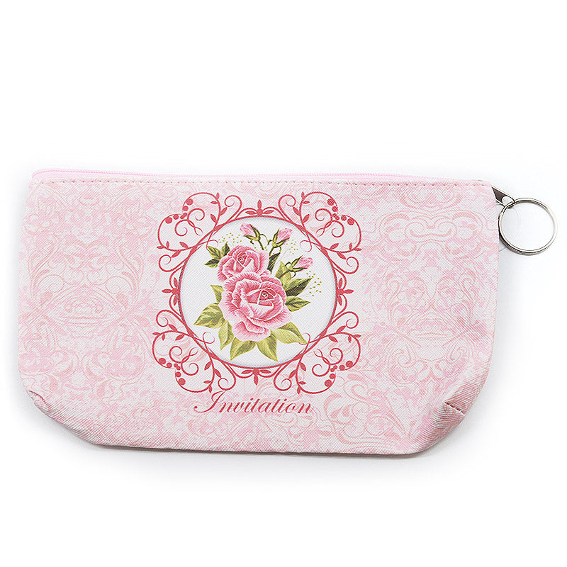 Always Mei Cosmetic Bag Pouch Rose Design Accessories