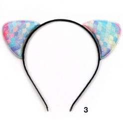 UBC Mermaid Pattern Cat Ear Headbands (1022) Hair