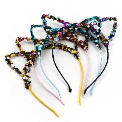 UBC Sequin Cat Ear Headbands Hair