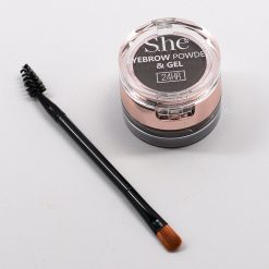 She Makeup S.he Makeup Eyebrow Powder & Gel - Dark Brown Cosmetics