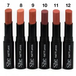 She Makeup Cosmetics S.he Makeup Matte Lipstick - Nude Tones