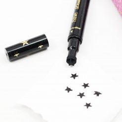 She Makeup S.he Makeup Double Seal Liquid Eyeliner And Stamp - Star