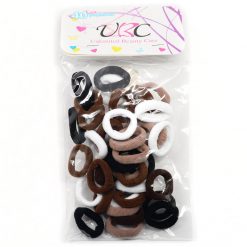 UBC Small Cotton Ponytail Holders (40 Pcs) Everything For $1