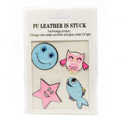 Always Mei Everything For $1 PU Leather Stickers Patches